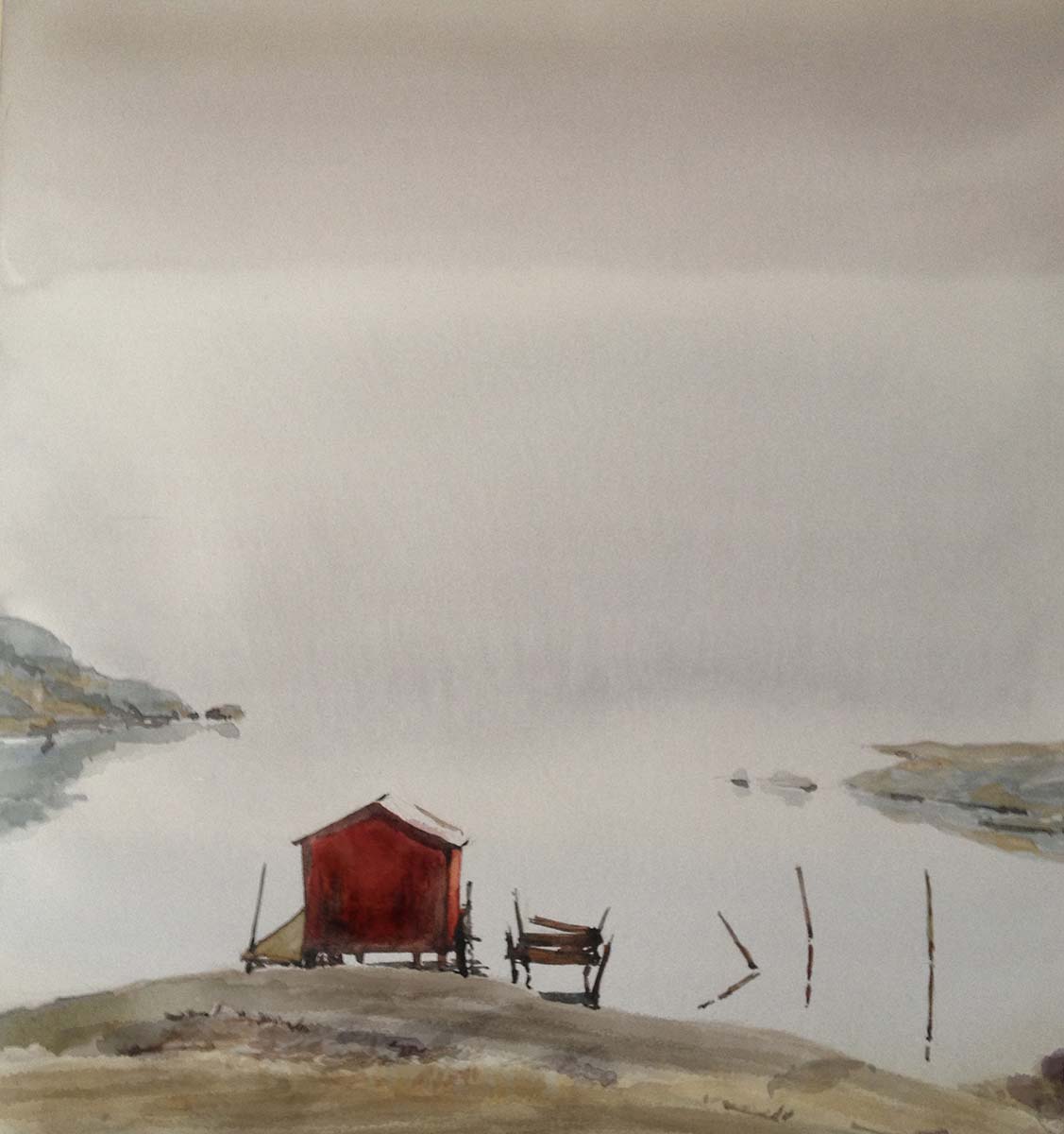 akvarellmålning