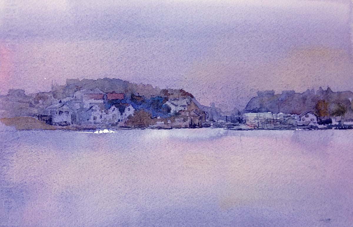 akvarellmålning